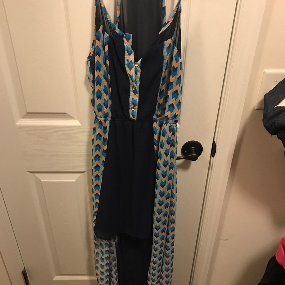 Aztec print dress